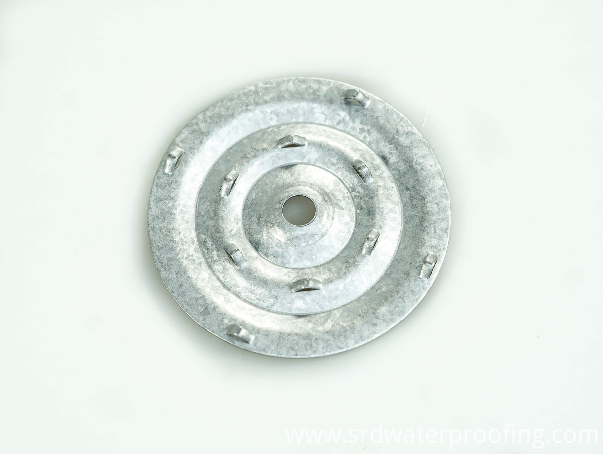 seam barbed plates 2.4in for building waterproofing China Manufacturer